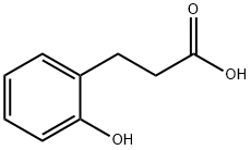 3 - (2-гидроксифенил) пропионовой кислоты структурированное изображение