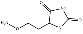 2,4-이미다졸리딘디온,5-[2-(아미노옥시)에틸]-(9Cl) 구조식 이미지