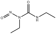 1,3-diethyl-1-nitrosourea 구조식 이미지