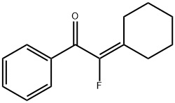 에타논,2-시클로헥실리덴-2-플루오로-1-페닐-(9CI) 구조식 이미지