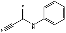 1-CYANOTHIOFORMANILIDE 구조식 이미지