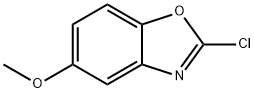 BENZOXAZOLE, 2-CHLORO-5-METHOXY- 구조식 이미지
