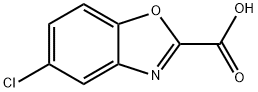 5-CHLORO-BENZOOXAZOLE-2-CARBOXYLIC ACID 구조식 이미지