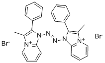 fazadinium bromide Structure