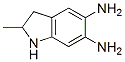 1H-인돌-5,6-디아민,2,3-디히드로-2-메틸- 구조식 이미지