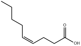 (Z)-4-Nonenoic acid Structure