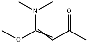 4-(Dimethylamino)-4-methoxy-3-buten-2-one 구조식 이미지