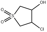 3-CHLORO-4-HYDROXYTETRAHYDROTHIOPHENE-1,1-DIOXIDE Structure