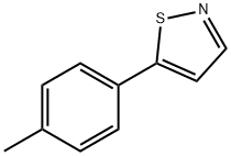 5-(4-메틸페닐)이소티아졸 구조식 이미지