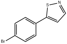 5-(4-BROMOPHENYL) ISOTHIAZOLE Structure