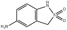 1,3-dihydro-2,1-benzisothiazol-5-amine 2,2-dioxide Structure