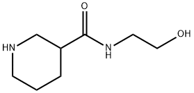 RAC PIPERIDINE-3-CARBOXYLIC ACID (2-HYDROXYETHYL)-AMIDE Structure