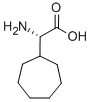 (S)-2-amino-2-cycloheptylacetic acid Structure