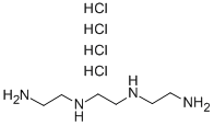 트리에틸렌테트라민 테트라하이드로클로라이드 구조식 이미지