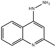 1-(2-METHYL-4-QUINOLYL)HYDRAZINE Structure
