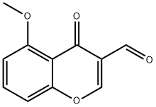 5-Methoxy-4-oxo-4H-chroMene-3-carbaldehyde Structure