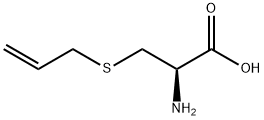 S-ALLYL-L-CYSTEINE 구조식 이미지