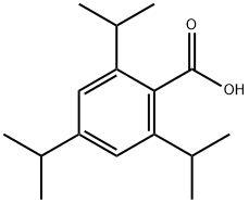 2,4,6-TRIISOPROPYLBENZOIC ACID Structure