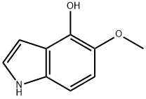1H-Indol-4-ol, 5-Methoxy- Structure