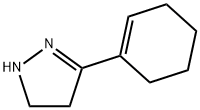 1H-Pyrazole,  3-(1-cyclohexen-1-yl)-4,5-dihydro- 구조식 이미지