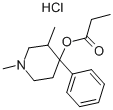 ALPHAPRODINE/ANADOL HYDROCHLORIDE 구조식 이미지