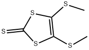 4,5-BIS(METHYLTHIO)-1,3-DITHIOLE-2-THIONE Structure