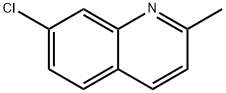7-Chloro-2-methylquinoline Structure