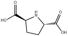 2,5-피롤리딘디카르복실산,트랜스-(9CI) 구조식 이미지