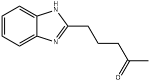 5-(1H-BENZIMIDAZOL-2-YL)-2-PENTANONE 구조식 이미지