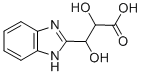 3-(1 H-BENZOIMIDAZOL-2-YL)-2,3-DIHYDROXY-PROPIONIC ACID Structure