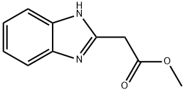 1H-Benzimidazole-2-aceticacid,methylester(9CI) Structure