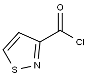 3-Isothiazolecarbonyl chloride (7CI,9CI) Structure