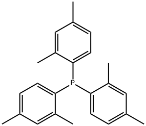 TRIS(2,4-DIMETHYLPHENYL)PHOSPHINE 구조식 이미지