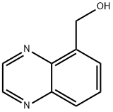5-Quinoxalinemethanol Structure