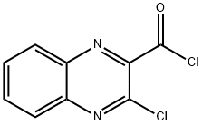 2-QUINOXALINECARBONYL CHLORIDE,3-CHLORO- Structure
