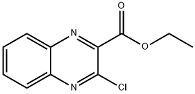 ETHYL 3-CHLOROQUINOXALINE-2-CARBOXYLATE Structure