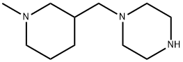 1-(N-METHYLPIPERIDIN-3-YL-METHYL)PIPERAZINE 구조식 이미지