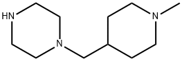 1-(N-METHYLPIPERIDIN-4-YL-METHYL)PIPERAZINE 구조식 이미지