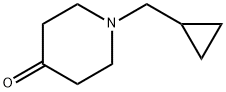1-(cyclopropylmethyl)piperidin-4-one Structure