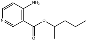 3-Pyridinecarboxylicacid,4-amino-,1-methylbutylester(9CI) Structure