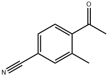 Benzonitrile, 4-acetyl-3-methyl- (9CI) Structure