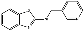 N-(pyridin-3-ylmethyl)-1,3-benzothiazol-2-amine Structure