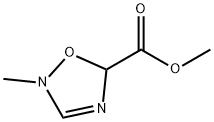 1,2,4-Oxadiazole-5-carboxylicacid,2,5-dihydro-2-methyl-,methylester(9CI) Structure