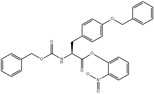 N-[(Benzyloxy)carbonyl]-O-benzyl-L-tyrosine (2-nitrophenyl) ester Structure