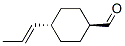 Cyclohexanecarboxaldehyde, 4-(1E)-1-propenyl-, trans- (9CI) Structure