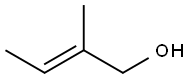2-Buten-1-ol, 2-Methyl-, (2E)- Structure