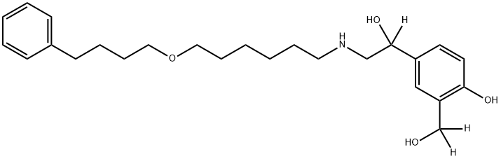 497063-94-2 SALMETEROL-D3 (3-HYDROXYMETHYL-D2, ALPHA-D1)
