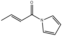 1H-Pyrrole,1-[(2E)-1-oxo-2-butenyl]-(9CI) Structure