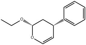 2H-Pyran,2-ethoxy-3,4-dihydro-4-phenyl-,(2S,4S)-(9CI) Structure