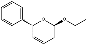 2H-Pyran,2-ethoxy-3,6-dihydro-6-phenyl-,(2R,6R)-(9CI) Structure